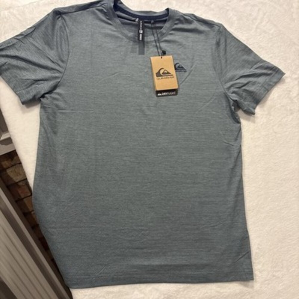 Quicksilver DRYFIT , T-shirt , Small Vicente Blue